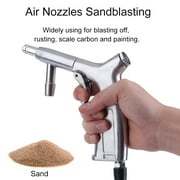 Efficient 8pcs Air Nozzles Sandblasting Gun Tubes Pick Up Sandblaster Set