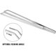thumbnail image 3 of 2pcs Stainless Steel Reptile Feeding Long Tongs Tweezers For Reptile, Lizards, Gecko, Spider, Tarantula, 3 of 5