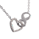 thumbnail image 3 of Collar con Dije de Corazón e Infinito LuckyLy acero inoxidable UNITALLA, 3 of 8