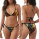 thumbnail image 3 of Balery Prairie Meditating Lion Pijama Estampado Bikini de Dos Piezas para Mujer - Conjunto de Bikini Ajustable Sexy y Cómodo para Playa, 3 of 6