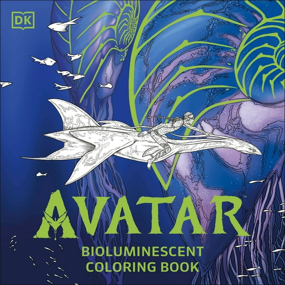 Avatar Bioluminescent Coloring Book: The Officially Licensed Glow in the Dark Coloring Book, (Paperback)