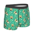 thumbnail image 3 of Kll Bulldog Puppy Flower Men'S Cotton Boxer Briefs Underwear-Xx-Large, 3 of 9