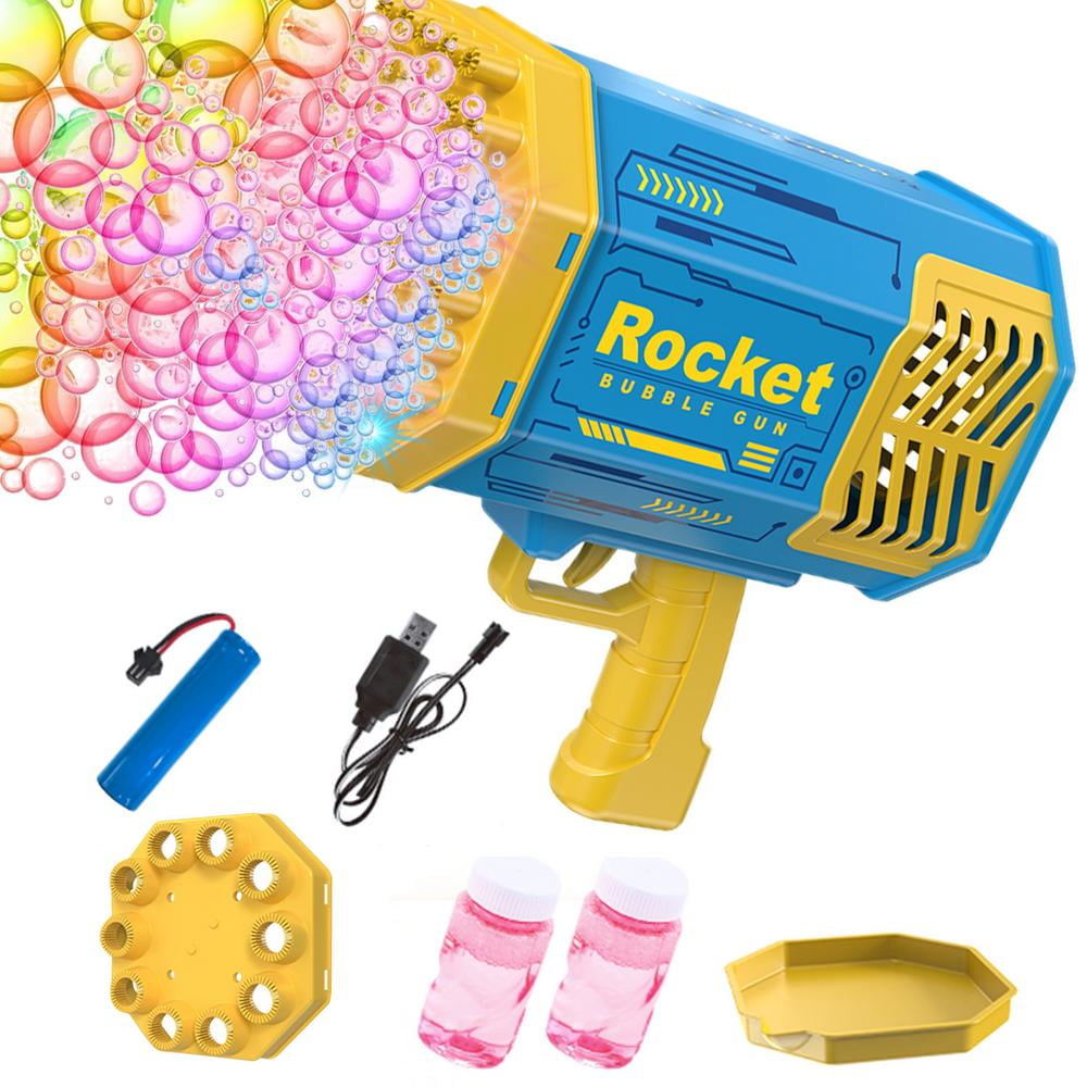 Pallet Deal – Bubble Machine – 69 Hole Bubble Gun – Rechargeable – Assorted  Colors – Item #6232 – H&J Liquidators and Closeouts, Inc