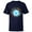 Navy, variant on Marvel Black Panther: Wakanda Forever Riri Ironheart Reactor - Short Sleeve T-Shirt for Kids - Customized-White