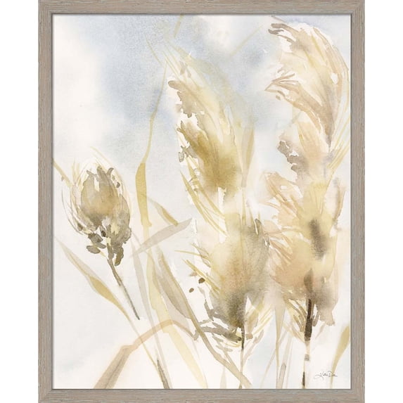 Great Art Now Pampas Grasses III by Katrina Pete, Framed Wall Art, 17W x 21H