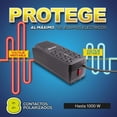 thumbnail image 5 of Regulador de voltaje 1,000 W con 8 contactos REG-1050, 5 of 5