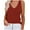 Red, variant on Womens Solid Color Fashionable Suspender Vest Home Ice Silk Knitted Vest Suspender