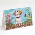 thumbnail image 1 of Carolines Treasures CK1248GCA7P Beagle Spring Greeting Cards & Envelopes - Pack of 8, 1 of 1