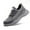 Gray, variant on AUXDIQ Work Shoes Men Women Breathable Steel Toe Cap Industrial Trainers Lightweight Construction Sneakers Sport Shoes