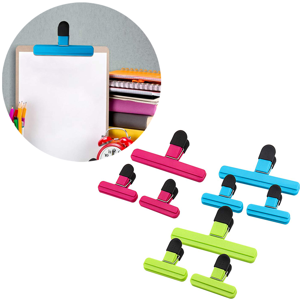 Reactionnx Chip Clips, 9PCS Food Bag Clips, Heavy Duty Air Tight Clips