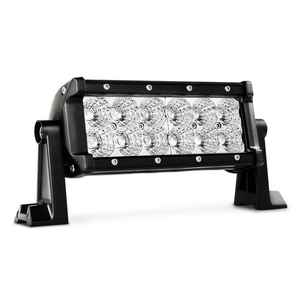 Nilight 7.5" 36w Flood Led Light Bar Jeep Off Road Lights 12v Led Light