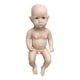 thumbnail image 1 of Muñeca Reborn de bebé de silicona de cuerpo completo sin pintar, muñeca suave sin terminar, juguete en blanco DIY Tmvgtek juguetes de los niños, 1 of 9