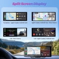 thumbnail image 5 of BDQ Portable 10.26" Wireless CarPlay & Android Auto Touchscreen Car Display, 2.5D IPS Screen, Bluetooth, FM Transmitter, GPS, Siri Voice Control, 5 of 8