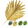 thumbnail image 2 of 20PCS Artificial Leaf Lifelike Decorative Artificial Plant Fake Leaf for Home, 2 of 9