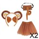 thumbnail image 1 of Disfraz de cola,Conjunto de orejas y cola de mono,disfraz de mujer para niños y adultos,Encantadora diadema con orejas de animales,diadema,juguetes,Tocado,accesorios de cosplay para fiesta de, 1 of 8