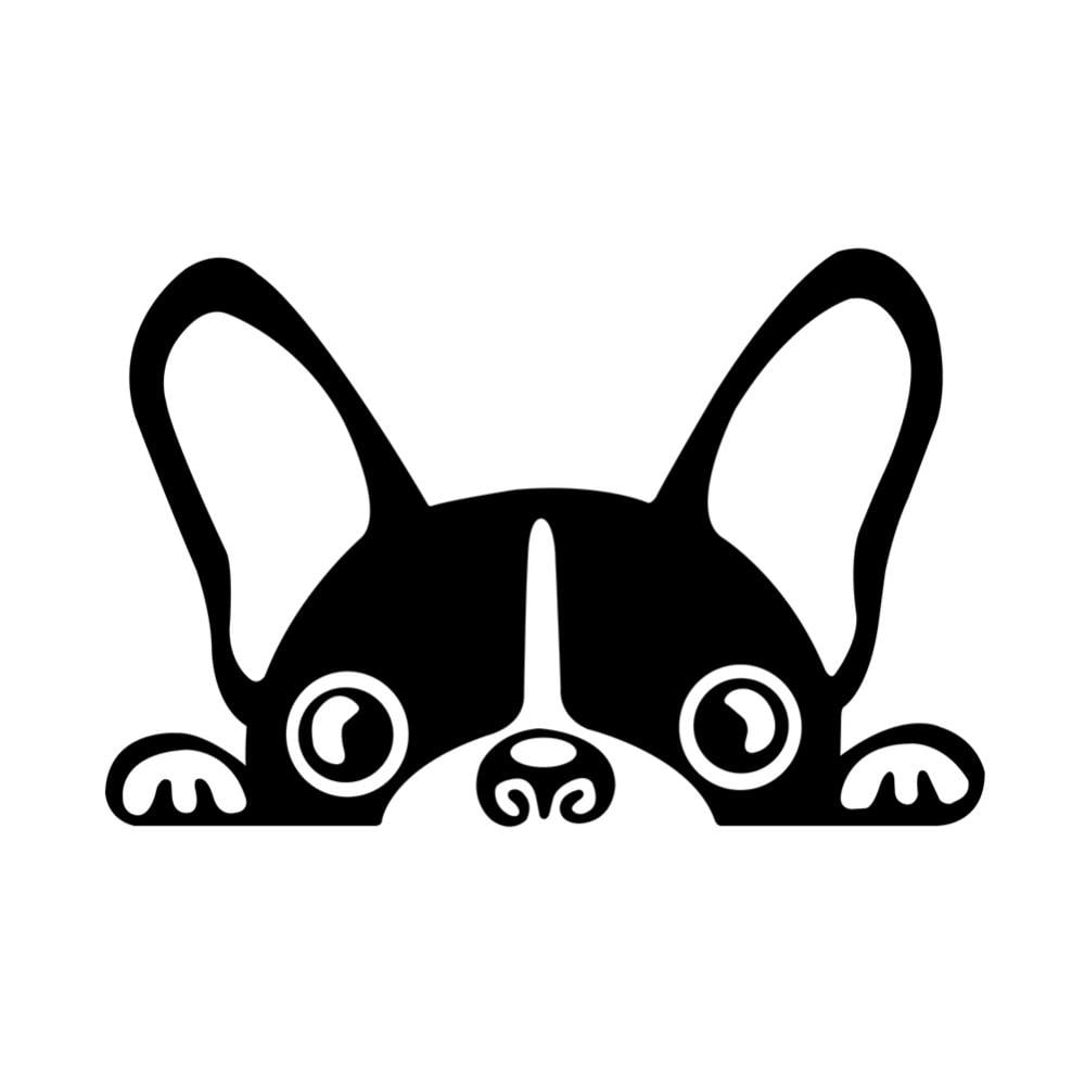 Love French Bulldog Decal Sticker for Car Window Laptop and More # 1123 