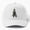 White, variant on Ninja Woman Baseball Hat, Female Stealth Warrior Character Graphic Design, Classic Cap