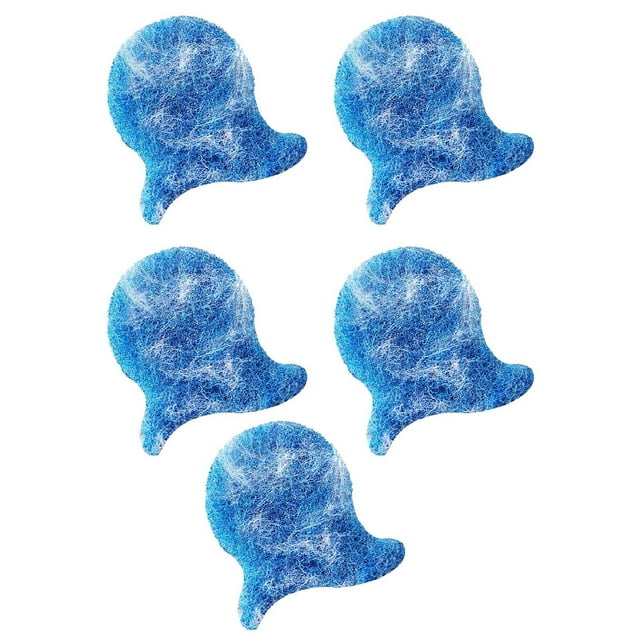 5pc Blue Washing Machine Lint Lint Washing Machine Decontamination Washing Machine Lint Remover Pet Hair Remover For Laundry