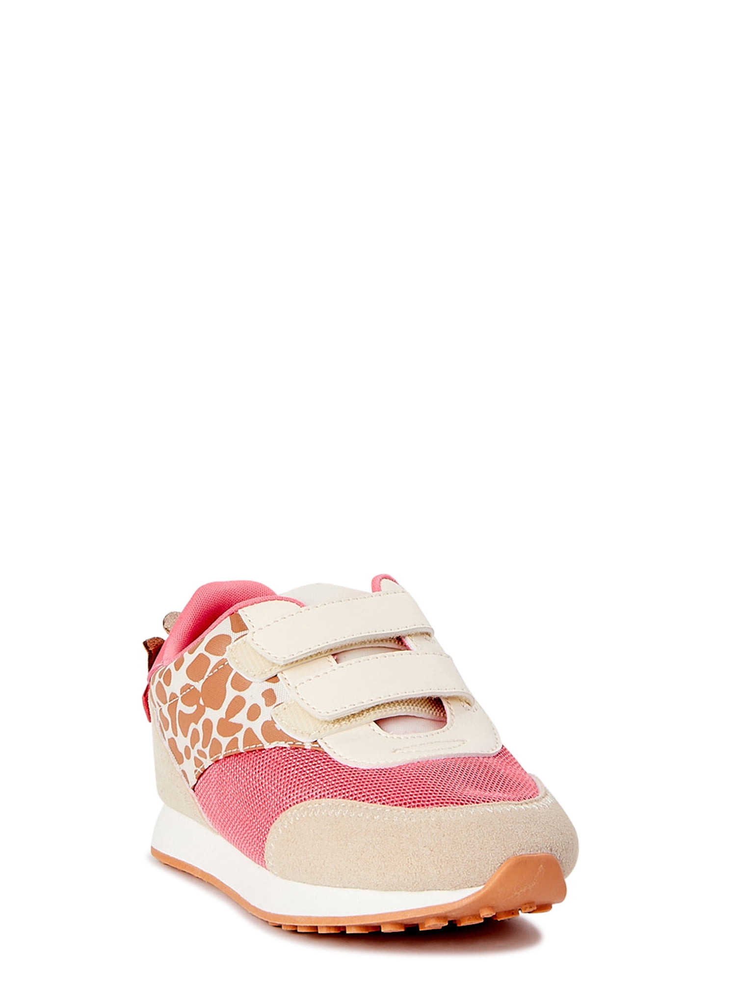 Athletic Works Toddler Girls Critter Jogger Sneaker, Sizes 7-12