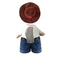 thumbnail image 4 of Disfraz NACOCO de vaquero con sombrero para gato y perro pequeño, color azul, 4 of 9