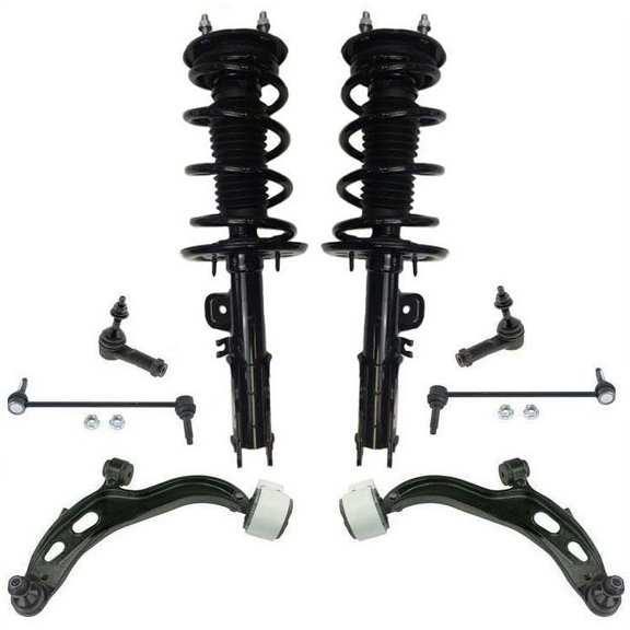 Front Struts and Steering Chassis 8pc Kit for Ford Taurus 3.5L SE SEL 2013-2018