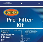Shark Replacement Filter Set XFF350 Navigator Lift-Away NV350, NV351, NV3521, Felt + 1 Foam 1 uv550