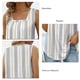 thumbnail image 4 of Blusa estampada sin mangas, blusa estampada sin mangas, blusa estampada floral de moda de verano, blusa plisada con estampado floral, artesanía excepcional, 4 of 5