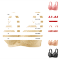 thumbnail image 3 of VISALY Front Snap Everyday Bras for Seniors Women Full Coverage Wirefree Push Up Bras Plus Size Front Closure Bralettes Soft Cup T-Shirt Bra Comfy No Underwire Bras with Support and Lift Black Xxl, 3 of 6