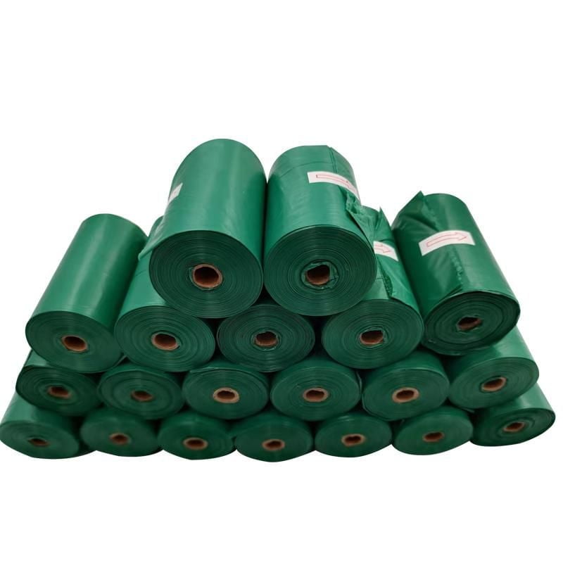 Eco Waste Bags 400ct with 1 Fabric Dispenser, 23cm*33cm*15mic, 20 bags/roll, 20 rolls/pack, Great Value Eco Dog Poop Bags 400ct with 1 Fabric Dispenser