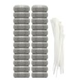thumbnail image 1 of LNGOOR Lint Filter Washing Machine Hose Washer Traps Mesh Catcher Snare Drain Screen Laundry Stainless Steel Trap Sink Filters, 1 of 9