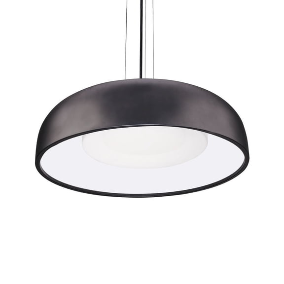 PD13120-BK-Kuzco Lighting-Beacon - 26W LED Pendant-4.88 Inches Tall and 20 Inches Wide-Black Finish