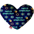thumbnail image 2 of Mirage Pet 1293-CTYHT8 Chanukah Bliss Canvas Heart Dog Toy - 8 in., 2 of 2