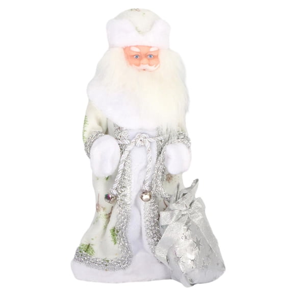 Christmas Santa Toys Dolls Xmas Santa Toys 40cm Xmas Decor Xmas Scene Ornament white