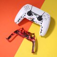thumbnail image 2 of Tmvgtek Cubierta De Tira De Decoración De Controlador De Juego Para Ps5 Gamepad Trim Shell (Camuflaje Rojo), 2 of 9
