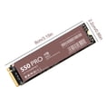 thumbnail image 3 of Disco duro Nvme M.2 SSD 1TB SSD 2TB 550 PRO para computadora portátil (1TB), 3 of 5