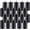 Black-2"x4" 20, variant on YOROXRG 40 Pack Spell Chime Candles-4 Inch Multi-Colored Taper Candles Sticks-for Home Decor Kitchen Decor Wedding Decoration-10 Colours
