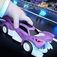 thumbnail image 3 of Shark Toy Car For , Inertia Powered Stunt Car, Pull Back Racer With Moving Toy Vehicle For s s(C-Purple), 3 of 6