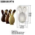 thumbnail image 1 of Moldes de silicona para huevos de Pascua, molde grande 3D para Chocolate, decoración de Pascua, 1 of 4