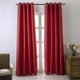 thumbnail image 1 of Panel de cortina individual Shelton de seda sintética 54 x 84 pulgadas con ojales para oscurecer La habitación rojo RT Designers Collection, 1 of 2