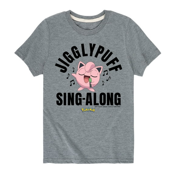 Pokémon - Jiggypuff Sing Along - Youth Short Sleeve Graphic T-Shirt