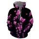 thumbnail image 5 of Sudaderas con capucha de manga larga con cordón y estampado de mariposas para mujer Fridja  ghj987+3292, 5 of 6