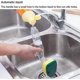 thumbnail image 5 of Dish Wand Sponge - Dishwashing Sponge Scrubber With 1 Dish Brush & 7 Refill Replacement Sponge Heads, Reusable Kitchen Cleaning Sponges, Cleaning, 5 of 5