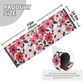 thumbnail image 5 of Yayeee Runner Rug for Bedroom 2'x6' Machine Washable Hallway Non Slip Mat, Pink and Red Flowers, 5 of 8