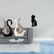 thumbnail image 2 of estatua de cisne,Figuras de cisne,estatuas,decoración del hogar,fiesta de bodas,Figura de escritorio,Estatua de gato,linda estantería,escritorio,decoración del hogar,Figura decorativa, 2 of 8
