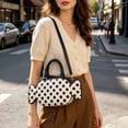 thumbnail image 5 of Women Novelty Candy Shaped Polka Dot Handbag, Glossy Faux Leather Mini Crossbody Purse With Dual Carrying Straps, Cute Unique Shoulder Bag For Party Daily Street Outfit Multiple Sweet Colors, 5 of 7