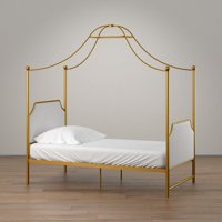 Little Seeds Monarch Hill Clementine Canopy Bed, Twin, Multiple Colors