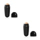 thumbnail image 1 of Jumpingount Rodillo absorbente de aceite facial ABS, removedor lavable portátil, herramienta de limpieza Facial para maquillaje de citas para viajes al aire Negro 2piezas Jumpingount CBP213489, 1 of 6
