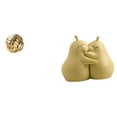 thumbnail image 1 of Escultura De Pera Abrazable Con Bola De Hilo Estética, Figura De Cerámica, Adorno De Mano De Obra Fina, Sujetalibros, Maravilloso Regalo Para Amigos, Sala De Estar, 1 of 8