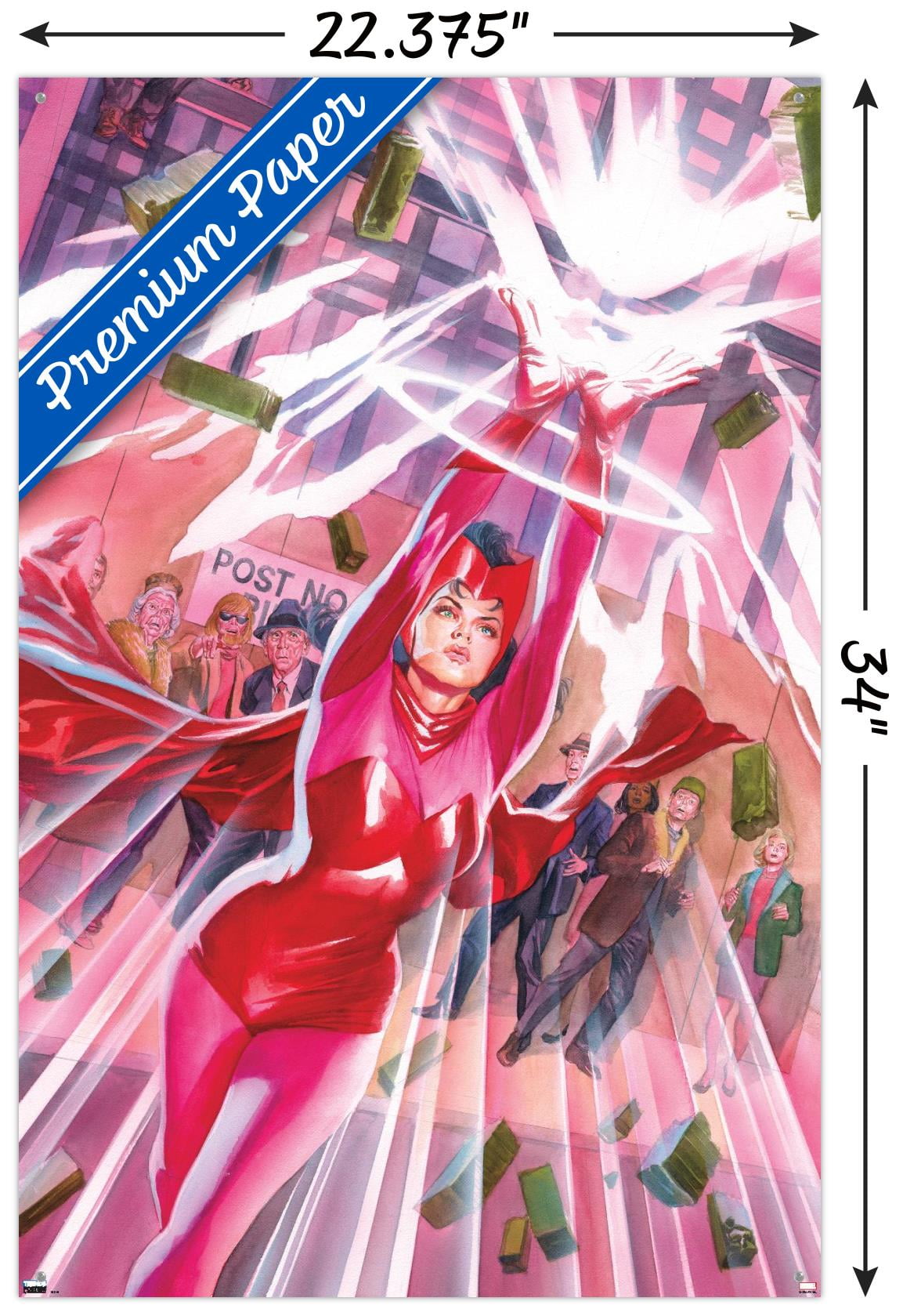 Marvel Comics - Scarlet Witch - The Scarlet Witch & Quicksilver #1 Wall  Poster, 22.375 x 34 