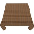 thumbnail image 5 of Square Tablecloth 52 x 52 Inch, Brown Glen Plaid Square Tablecloth Stain and Wrinkle Resistant Tablecloths Kitchen Dining Tablecloth for Restaurant, Picnic, Indoor and Outdoor Dining, 5 of 8